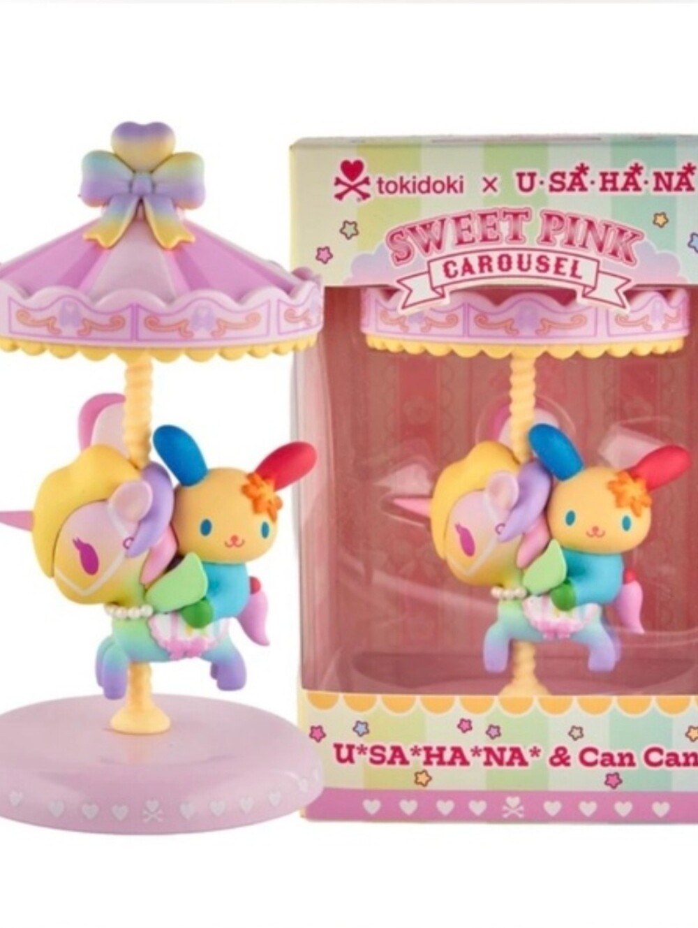 tokidoki x Hello Kitty and Friends Sweet Pink Carousel - U*SA*HA*NA Sp Edition